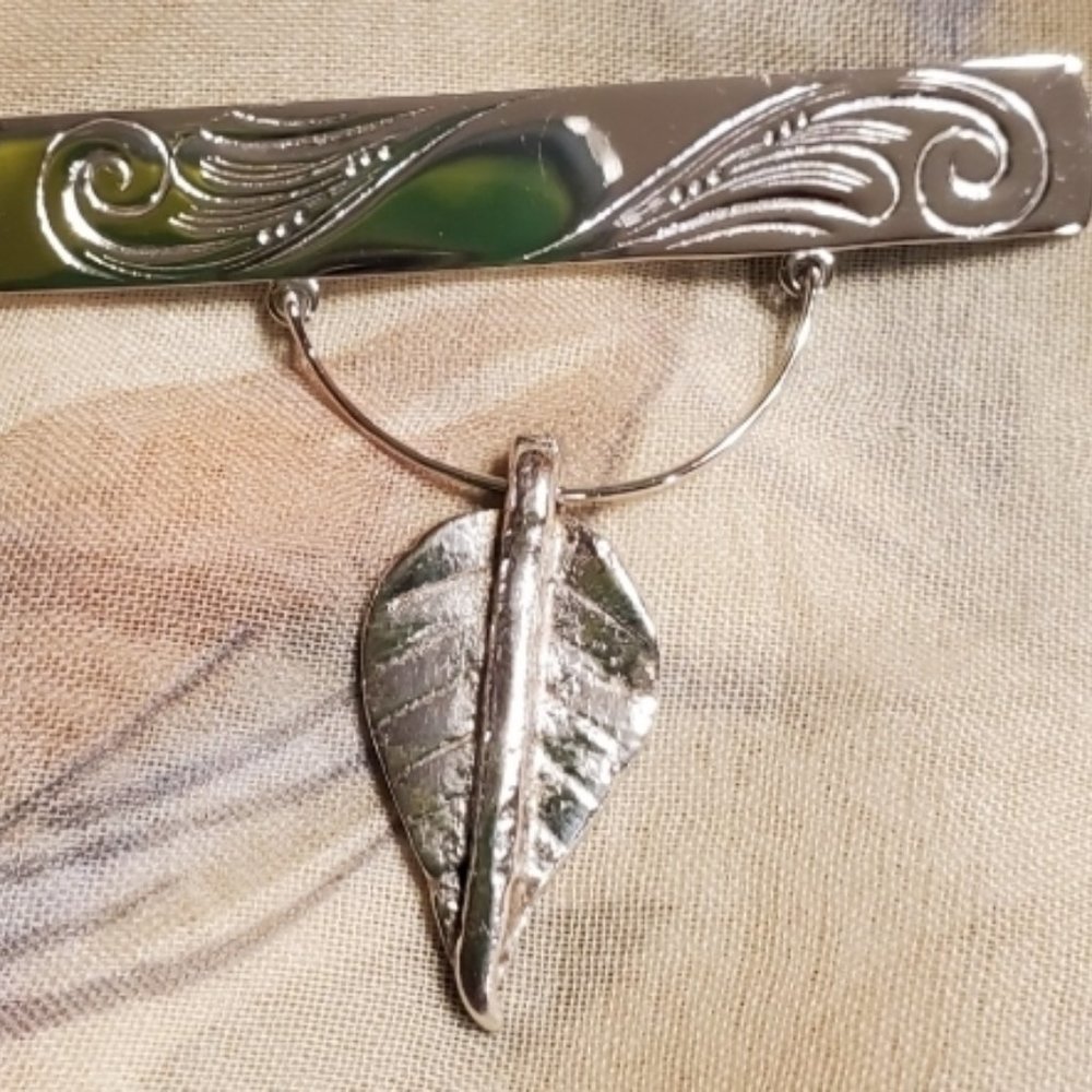 Sterling silver pin